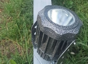 В Белеве под флагштоком появилась подсветка