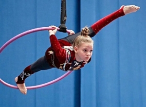 Тулячка установила рекорд России по воздушной гимнастике