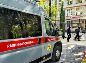 В Туле перед началом школьных линеек ОМОН с собаками проверил все школы