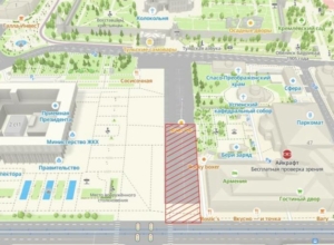 В Туле на две недели ограничат остановку транспорта на площади Ленина