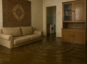В Алексине затопило квартиру канализацией: жильцы подали иск к УК