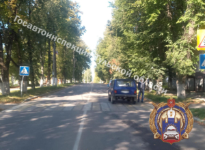 87-летний водитель «Нивы» в Ясногорске не заметил на пешеходном переходе женщину