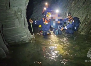 Спасатели вытащили из каньона в Сочи туляков с полугодовалым ребенком. Видео