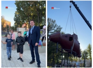 В Новомосковске в сквере 30-летия ВЛКСМ установят огромную модель бобра