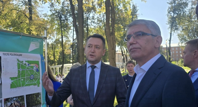 ÐÐ¼Ð¸ÑÑÐ¸Ð¹ ÐÐ¸Ð»ÑÐµÐ² Ð² ÐÐ¾Ð²Ð¾Ð¼Ð¾ÑÐºÐ¾Ð²ÑÐºÐµ Ð¾ÑÐ¼Ð¾ÑÑÐµÐ» Ð¾Ð±Ð½Ð¾Ð²Ð»ÐµÐ½Ð½ÑÐ¹ ÑÐºÐ²ÐµÑ, ÑÐµÐ½ÑÑ Â«Ð¡Ð¾Ð·Ð²ÐµÐ·Ð´Ð¸ÐµÂ» Ð¸ Ð¦Ð Â«ÐÑÐ°Ð²Ð´Ð¸Ð½ÑÐºÐ¸Ð¹Â»