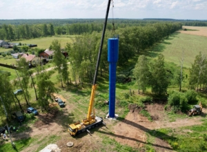 В Тульской области обновляют водонапорные башни по программе «Наш район»