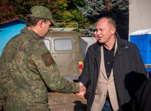 В Узловском районе очередная партия помощи передана Героям СВО