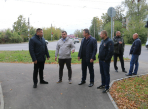 Улица Тихмянова отремонтирована по нацпроекту «Инфраструктура для жизни»