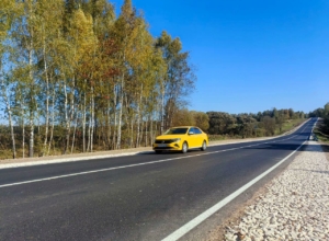 Участок дороги «Тула–Алешня» в Ленинском районе открыли после ремонта