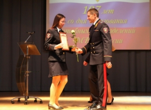 107 лет на страже порядка: в Туле поздравили сотрудников штабных подразделений МВД