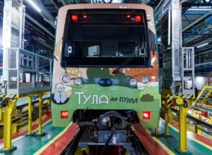 «Путеводитель на колесах»: турпоезд, посвященный Тульской области, запустили в метро Москвы