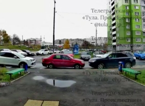 В Туле обнаружили труп девушки. Момент трагедии попал на видео
