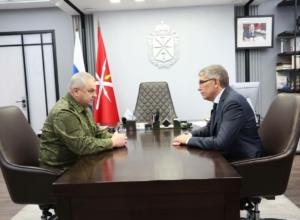 Дмитрий Миляев встретился с представителем Национального центра управления обороной