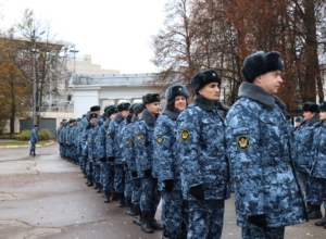 Тульский УФСИН провел строевой смотр после перехода на зимнюю форму