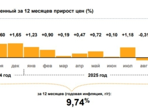 В Тульской области годовая инфляция превысила показатель страны