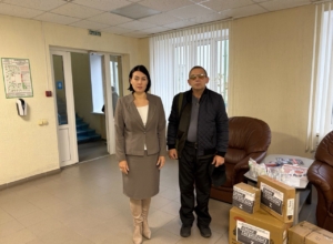 Ефремовцы передали в зону СВО гуманитарный груз с отопителем, медикаментами и продуктами