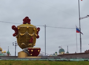 Центр Тулы готовится к Новому году. Фоторепортаж