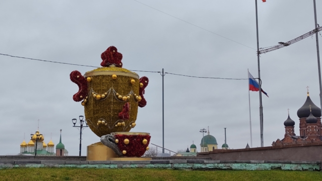Ð¦ÐµÐ½ÑÑ Ð¢ÑÐ»Ñ Ð³Ð¾ÑÐ¾Ð²Ð¸ÑÑÑ Ðº ÐÐ¾Ð²Ð¾Ð¼Ñ Ð³Ð¾Ð´Ñ. Ð¤Ð¾ÑÐ¾ÑÐµÐ¿Ð¾ÑÑÐ°Ð¶