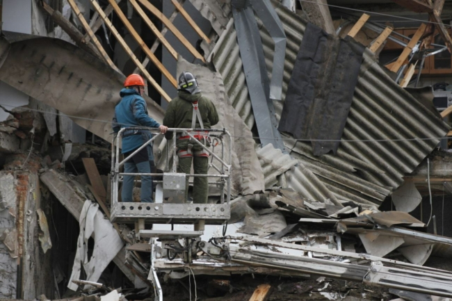 Ð§ÑÐ¾ Ð¿ÑÐ¾Ð¸ÑÑÐ¾Ð´Ð¸Ñ Ð½Ð° Ð¼ÐµÑÑÐµ Ð²Ð·ÑÑÐ²Ð° Ð³Ð°Ð·Ð° Ð² ÐÑÑÐºÐ¸Ð½Ðµ. Ð¤Ð¾ÑÐ¾ÑÐµÐ¿Ð¾ÑÑÐ°Ð¶