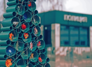 В центре Тулы снова появятся креативные елки 