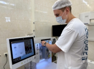 В тульскую больницу скорой медицинской помощи привезли новые наркозные аппараты