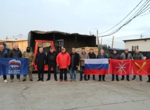 Алексинцы передали гуманитарную помощь военнослужащим