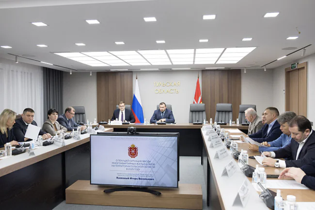 Ð Ð¢ÑÐ»ÑÑÐºÐ¾Ð¹ Ð¾Ð±Ð»Ð°ÑÑÐ¸ Ð¿Ð¾ÑÑÐ°Ð²Ð¸Ð»Ð¸ Ð·Ð°Ð´Ð°ÑÑ ÑÐ²ÐµÐ»Ð¸ÑÐ¸ÑÑ Ð´Ð¸Ð½Ð°Ð¼Ð¸ÐºÑ Ð²Ð²Ð¾Ð´Ð° Ð¶Ð¸Ð»ÑÑ