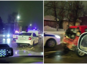 РТÑле на пеÑеÑеÑении ÑÐ»Ð¸Ñ ÐкÑÑбÑÑÑкой и ТокаÑева Å koda «догнала» Peugeot РТÑле на пеÑеÑеÑении ÑÐ»Ð¸Ñ ÐкÑÑбÑÑÑкой и ТокаÑева Å koda «догнала» Peugeot